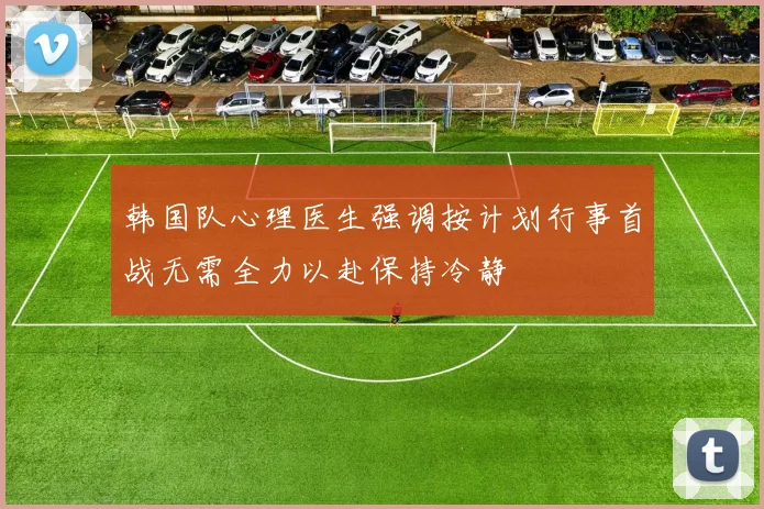 韩国队心理医生强调按计划行事首战无需全力以赴保持冷静
